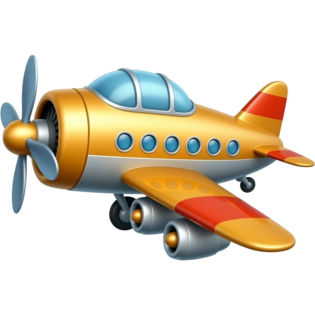 1 Colorful Airplanes emoji