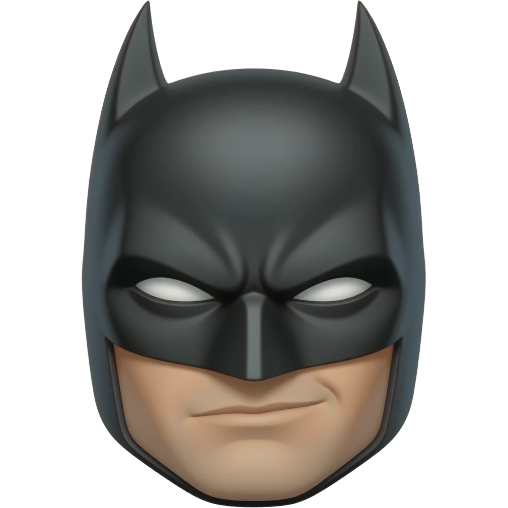Batman FACE emoji