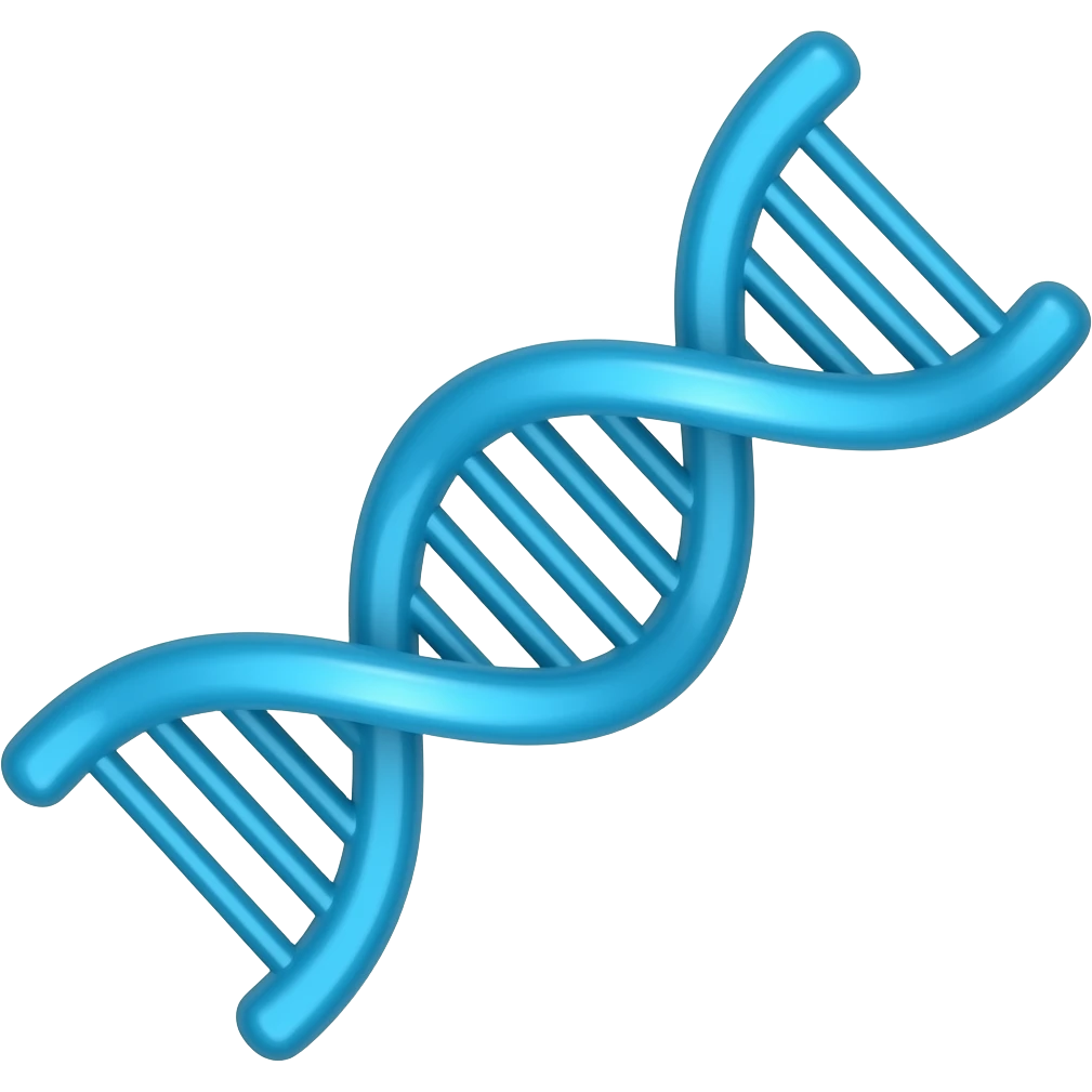 Magenta's DNA is bright blue emoji