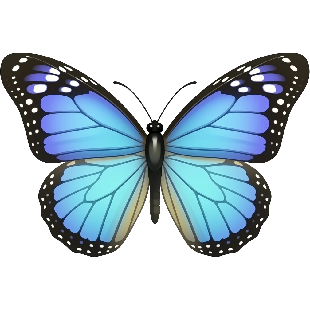 Butterfly prism emoji