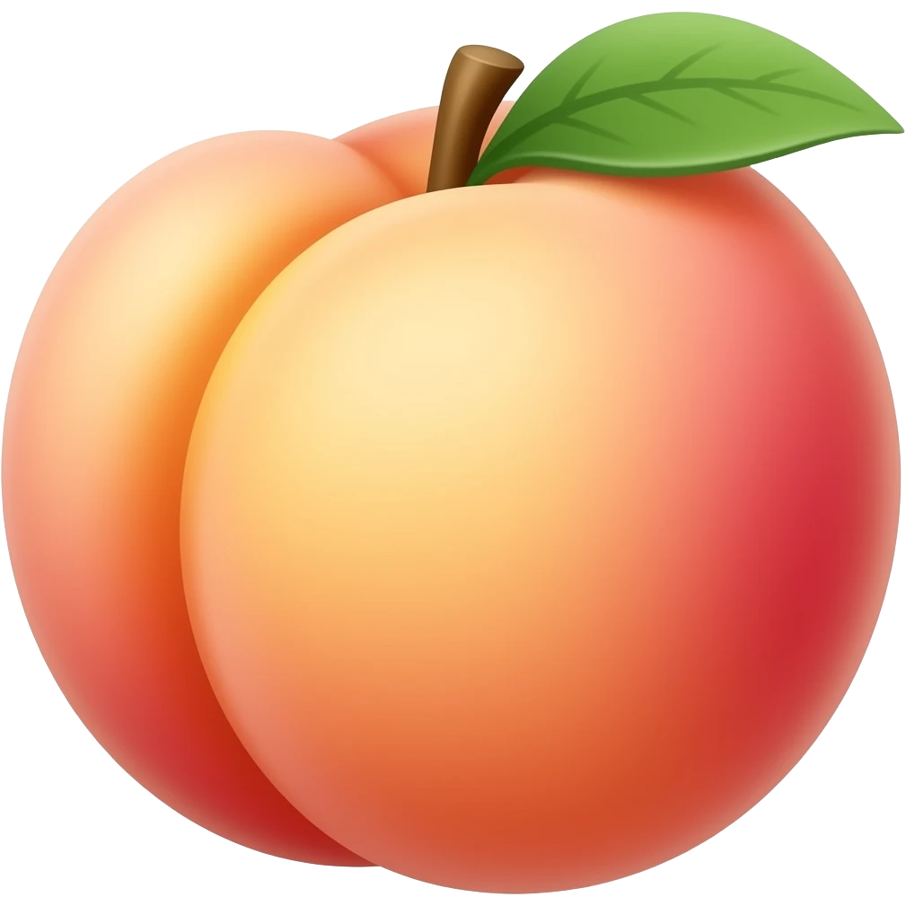 peach emoji