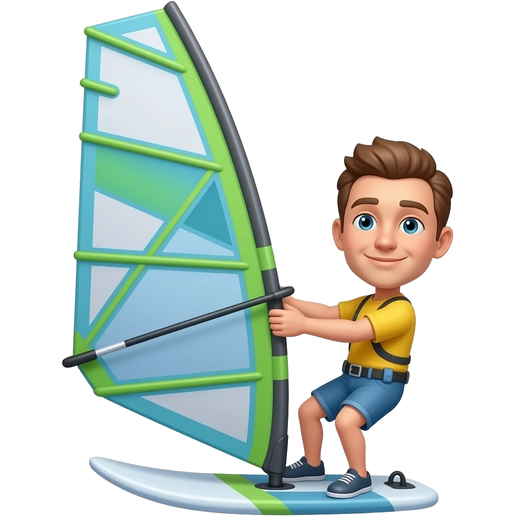 windsurfing emoji