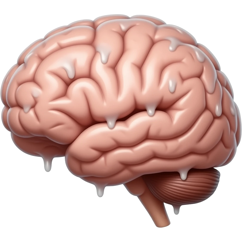 Slime brain emoji