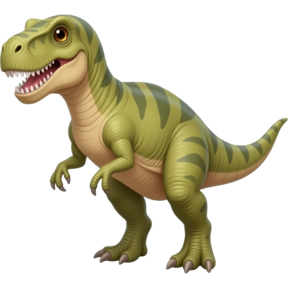 one dinosaur emoji