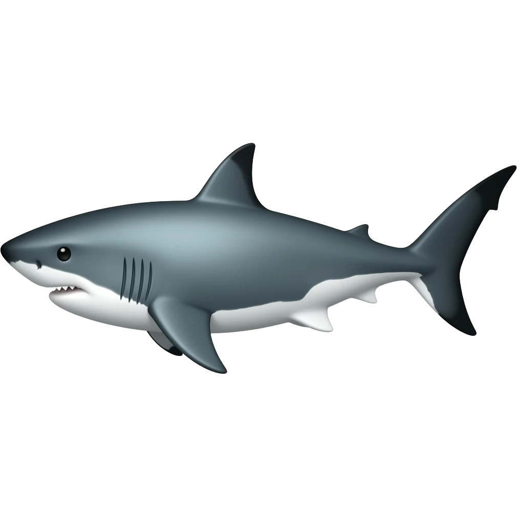Shark emoji