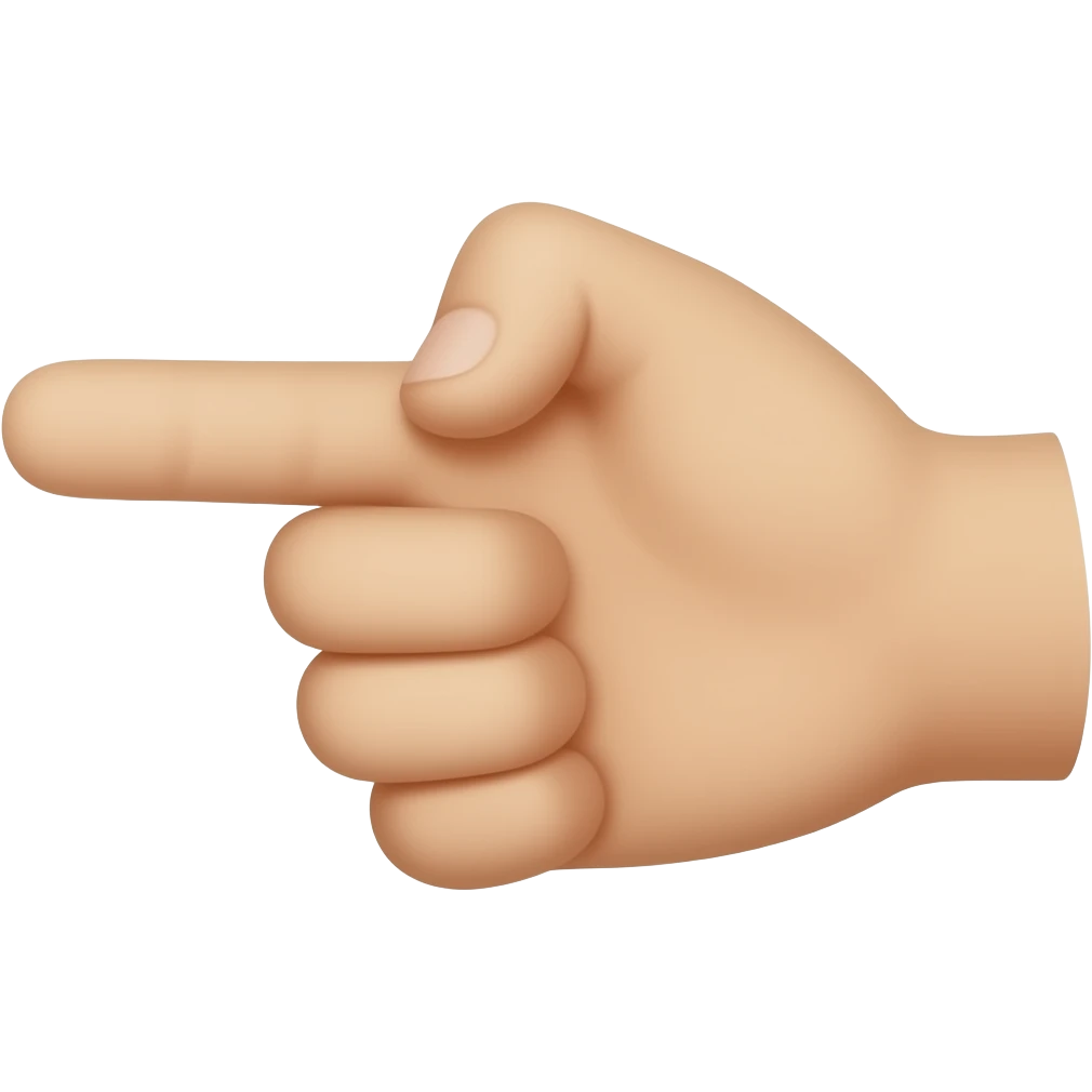 Middle finger emoji