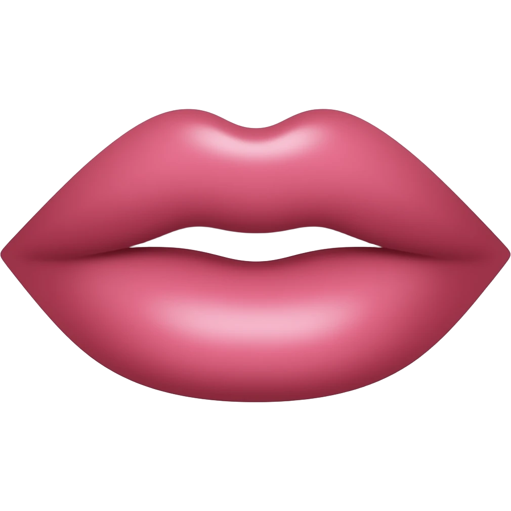 pink lips emoji