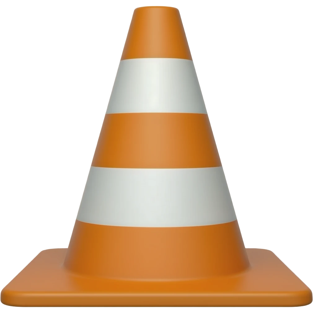 Conne de chantier emoji