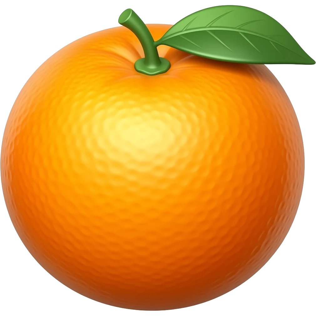 Orange emoji