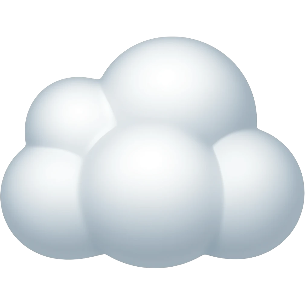 cloud emoji