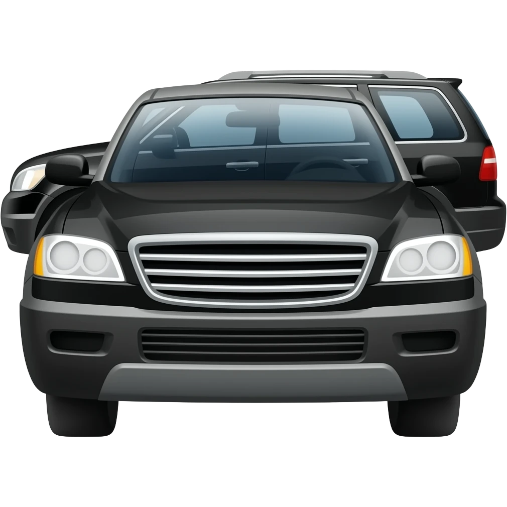 Black SUV emoji