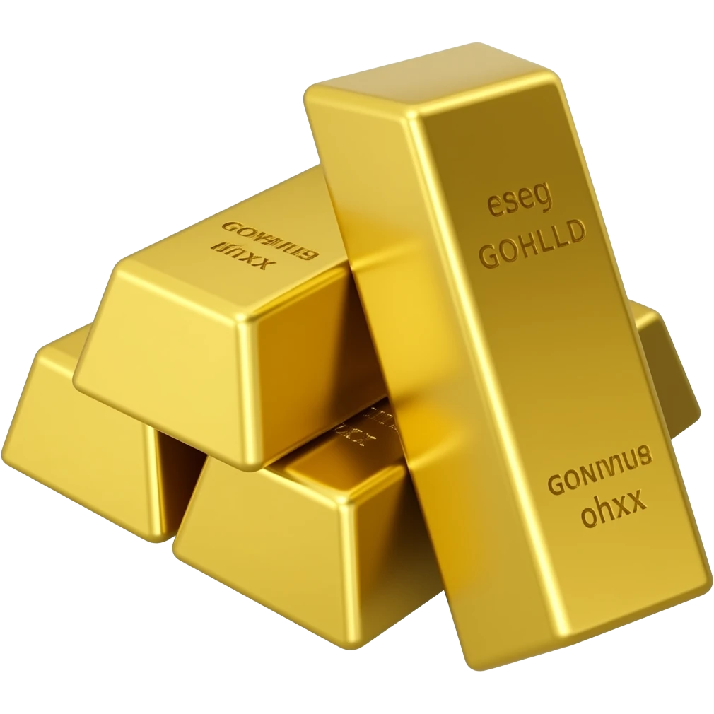 Gold bars emoji