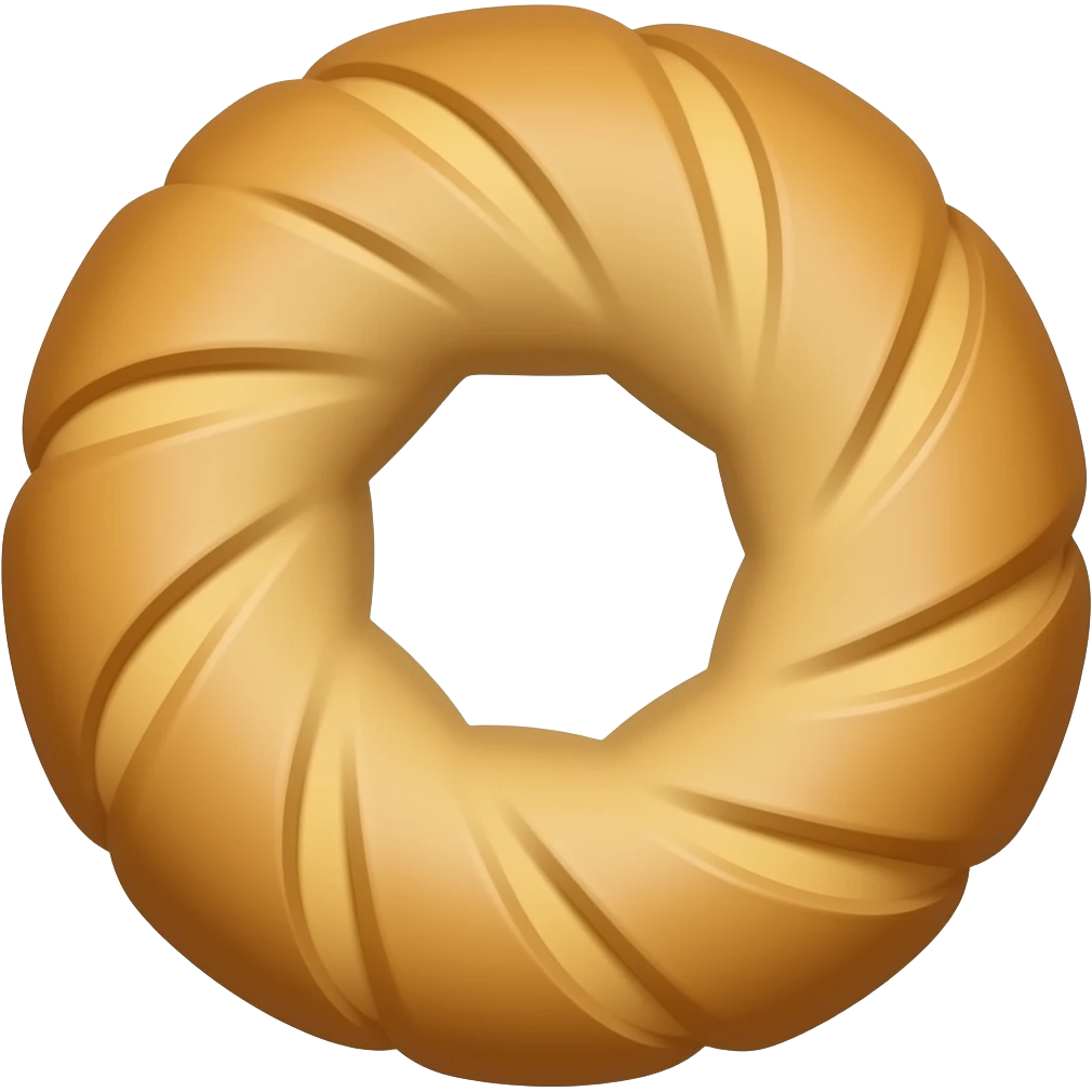 bread rings emoji
