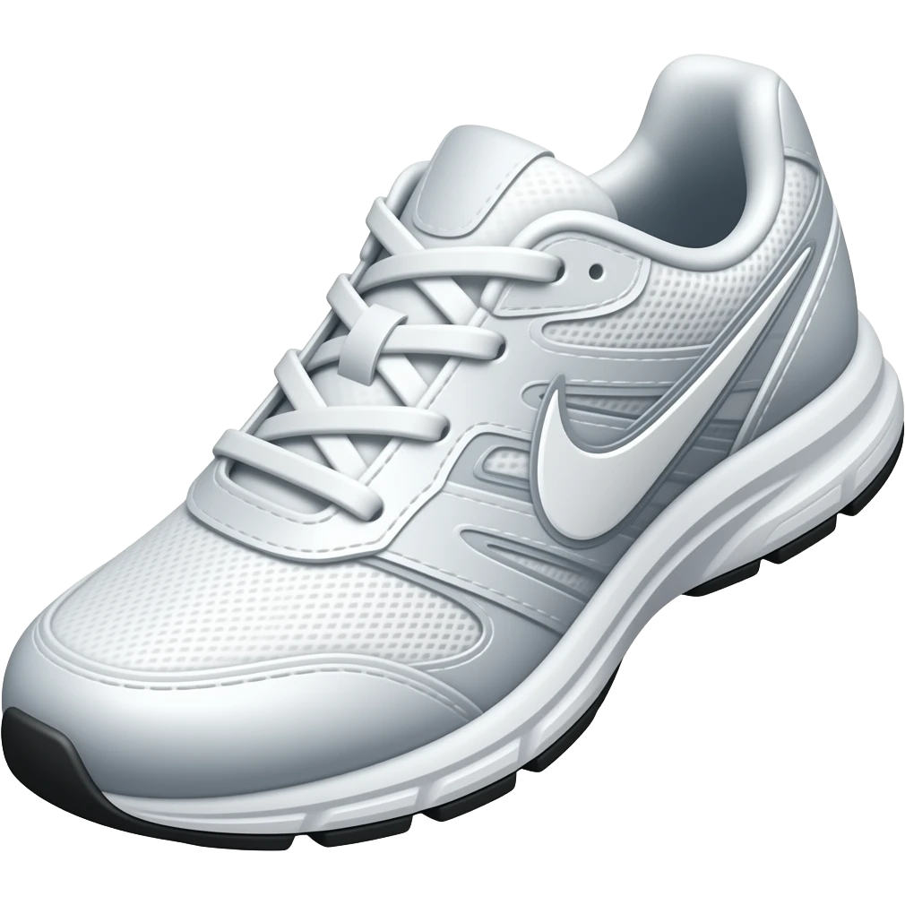white running shoes emoji