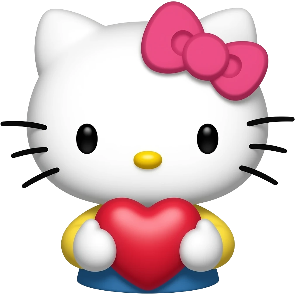 hello kitty te quiero emoji