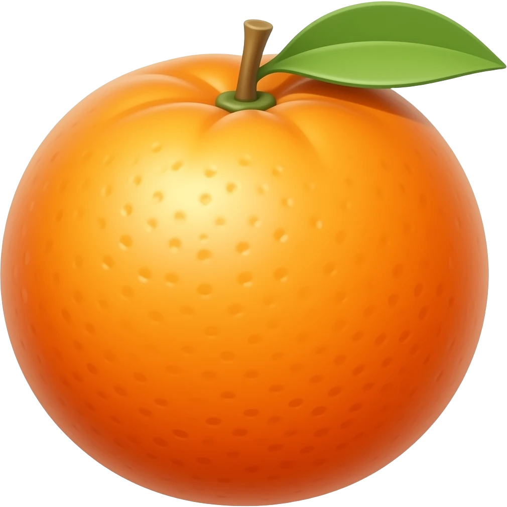 Orange emoji