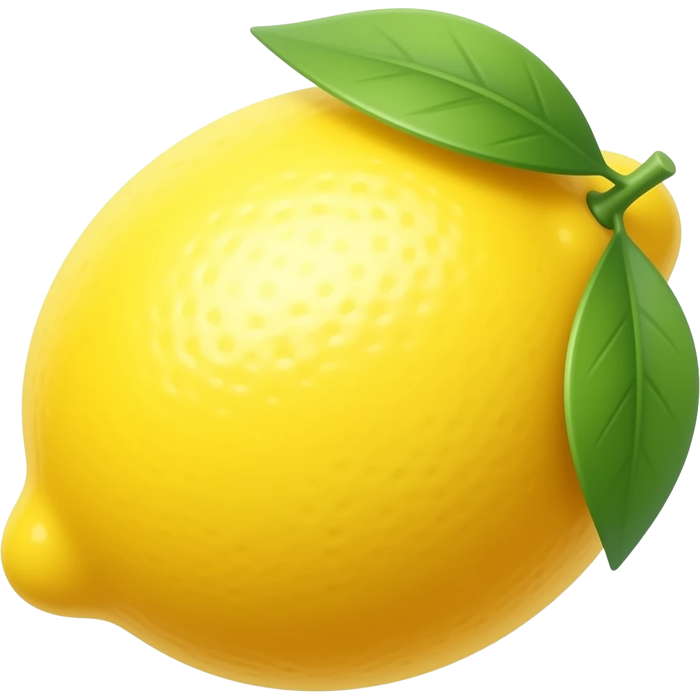 Lemon emoji