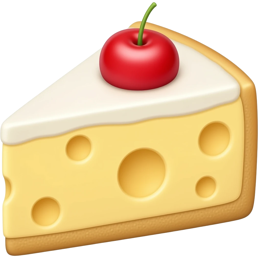 cheese cake emoji