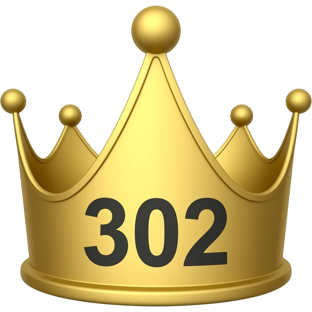 👑302 emoji