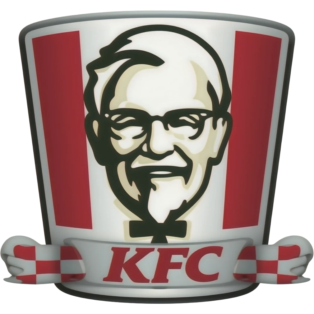 Emoji style kfc race stock car emoji