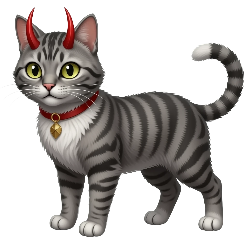demon cat emoji
