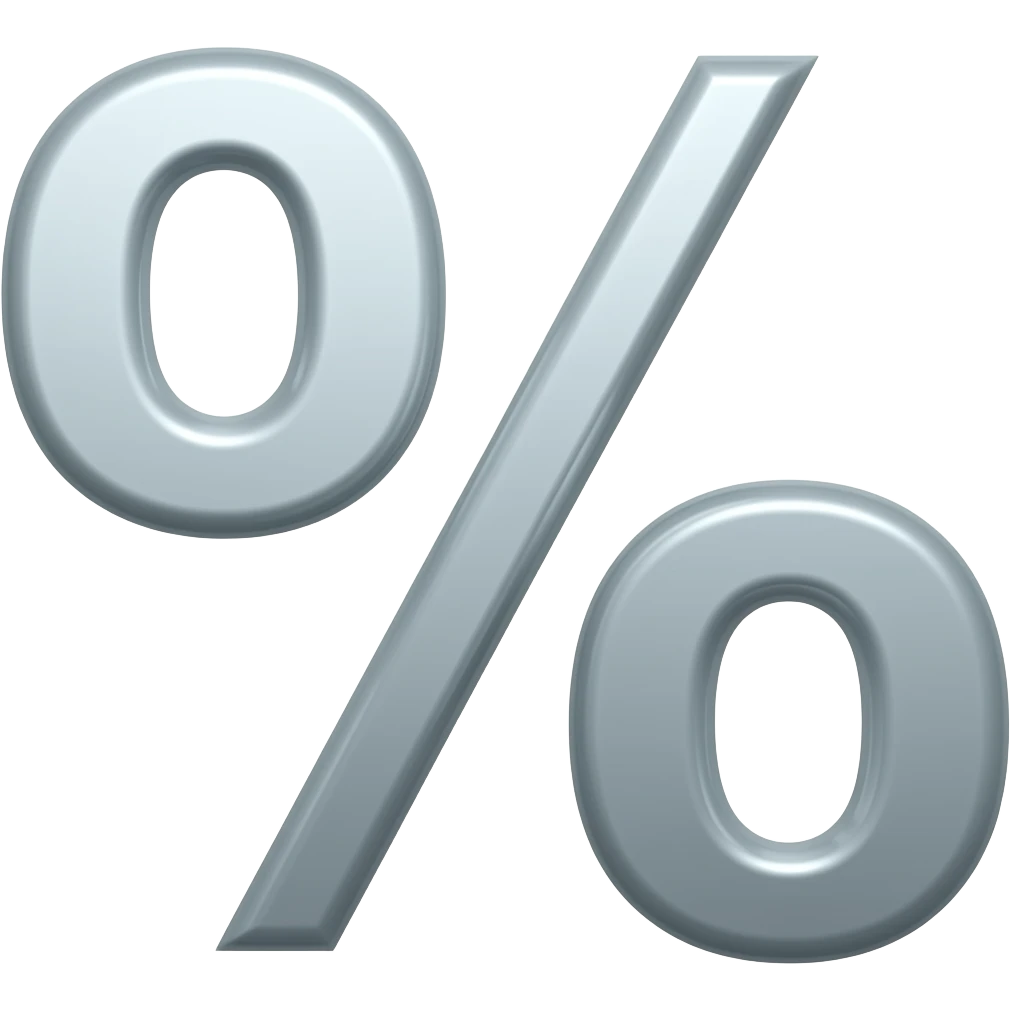 5 % emoji
