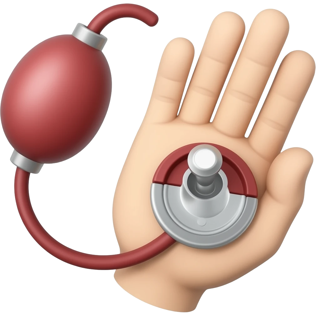blood pressure emoji