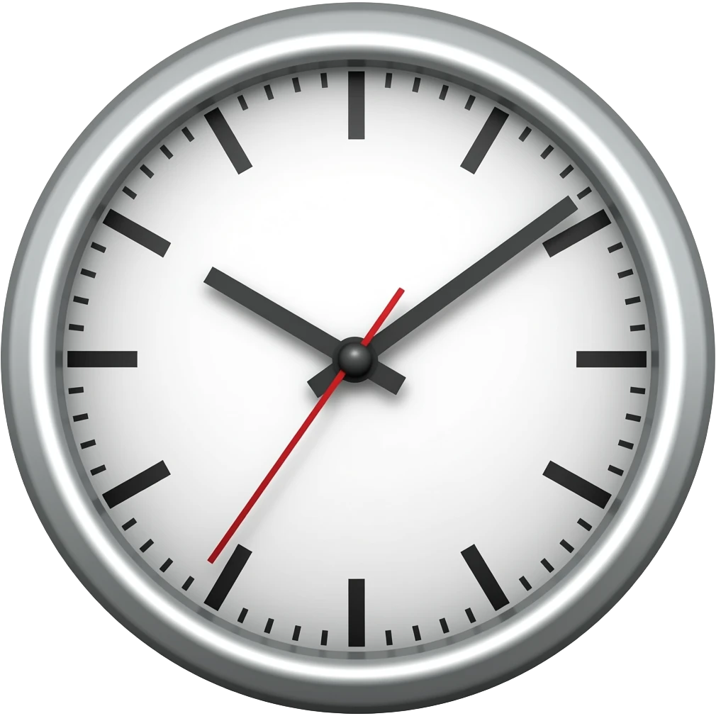 Clock emoji