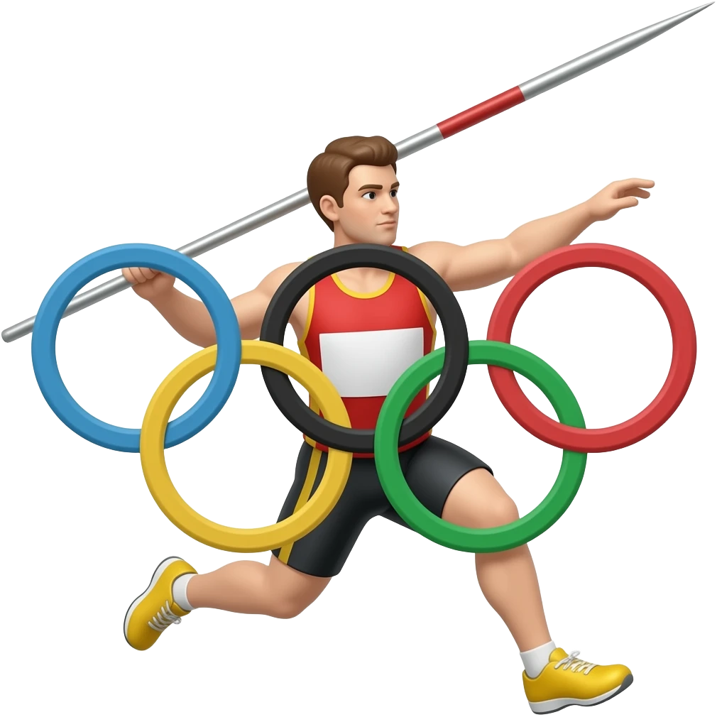 Olympic Javelin Throw emoji
