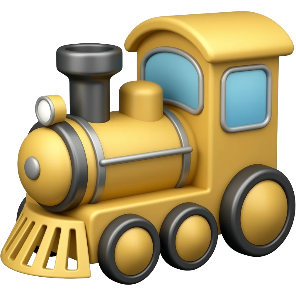 Plushie train emoji