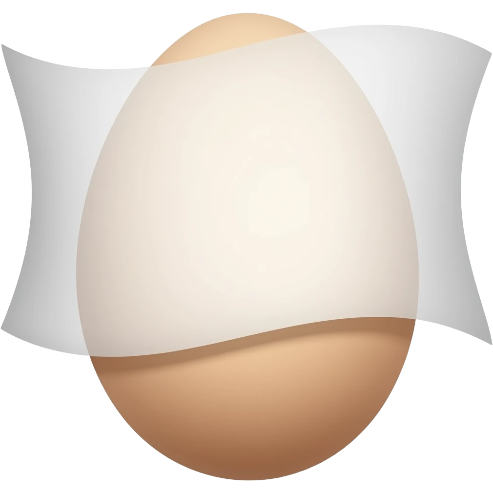 White flag with 🥚 emoji