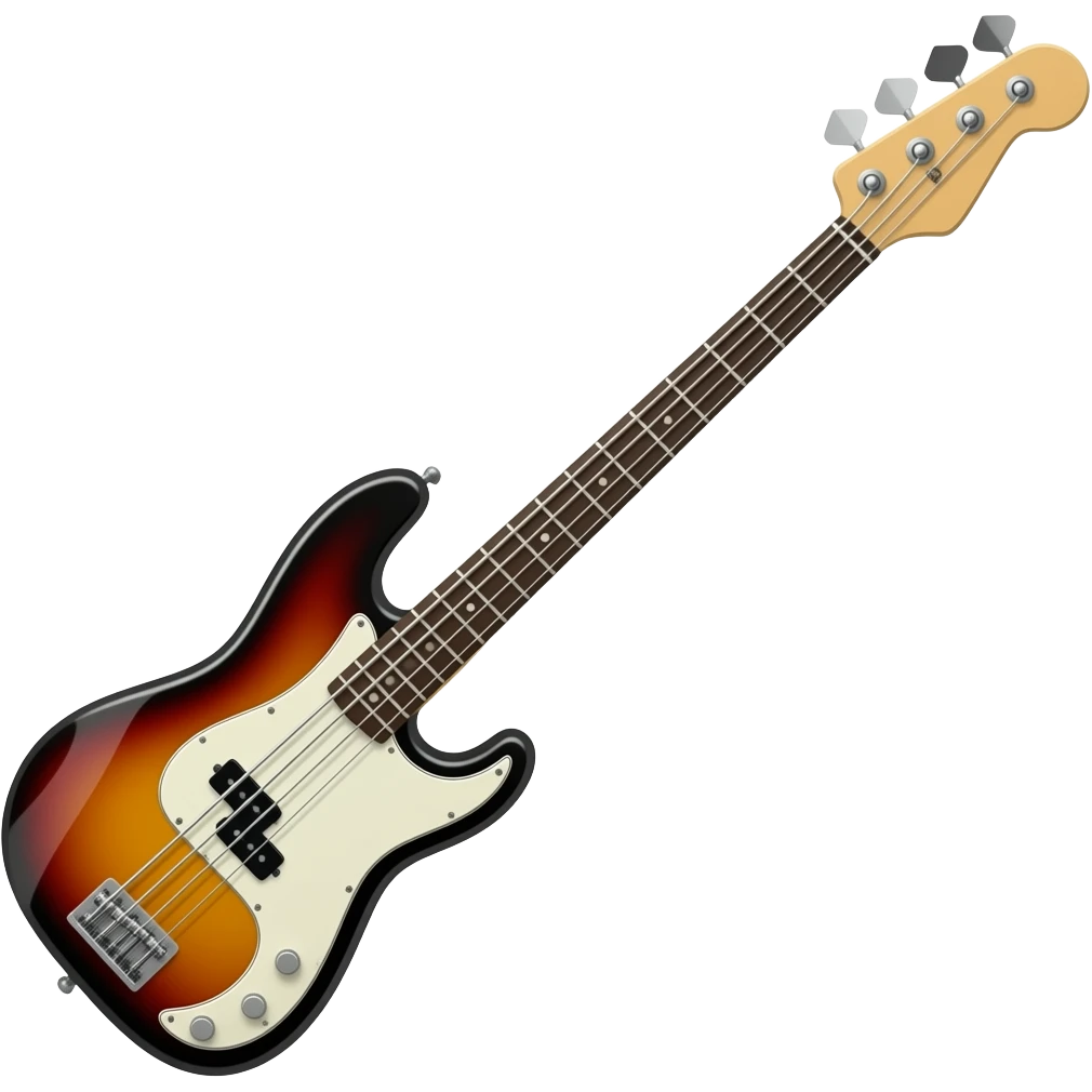 Instrumento bajo emoji