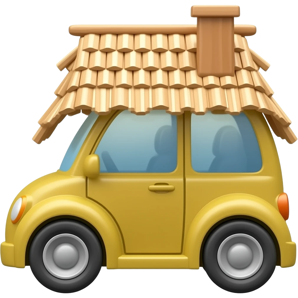 🚗+🛖 emoji