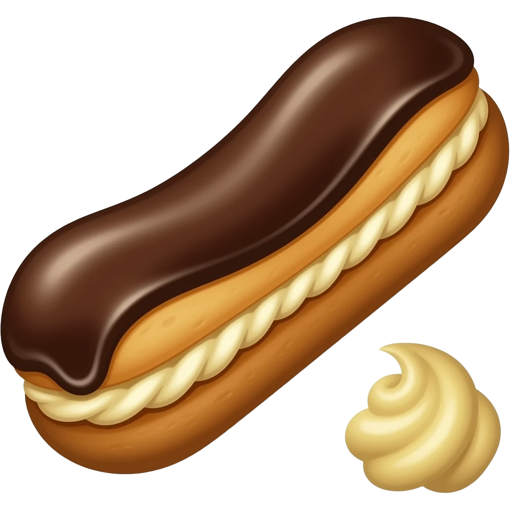 eclair emoji