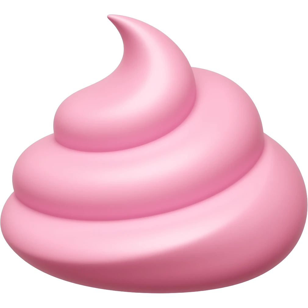 pink cream emoji