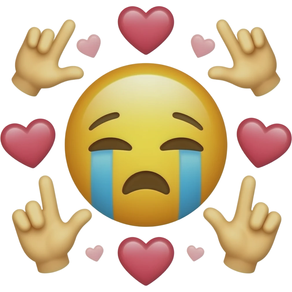 🥺 bu emojinin etrafında 🫶🏻💗 olsun emoji