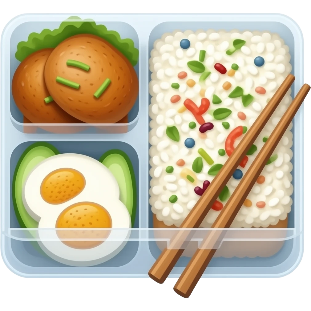 Bento box emoji