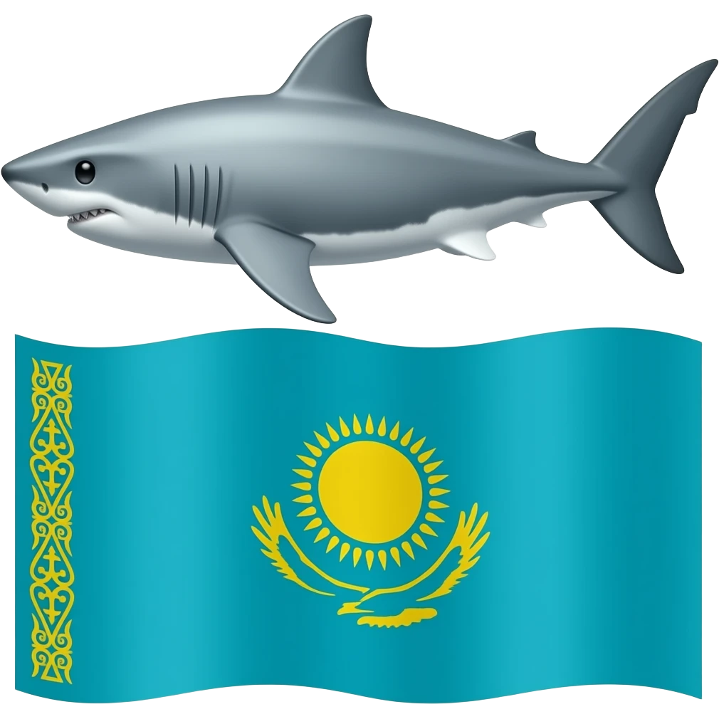 🦈+🇰🇿 emoji