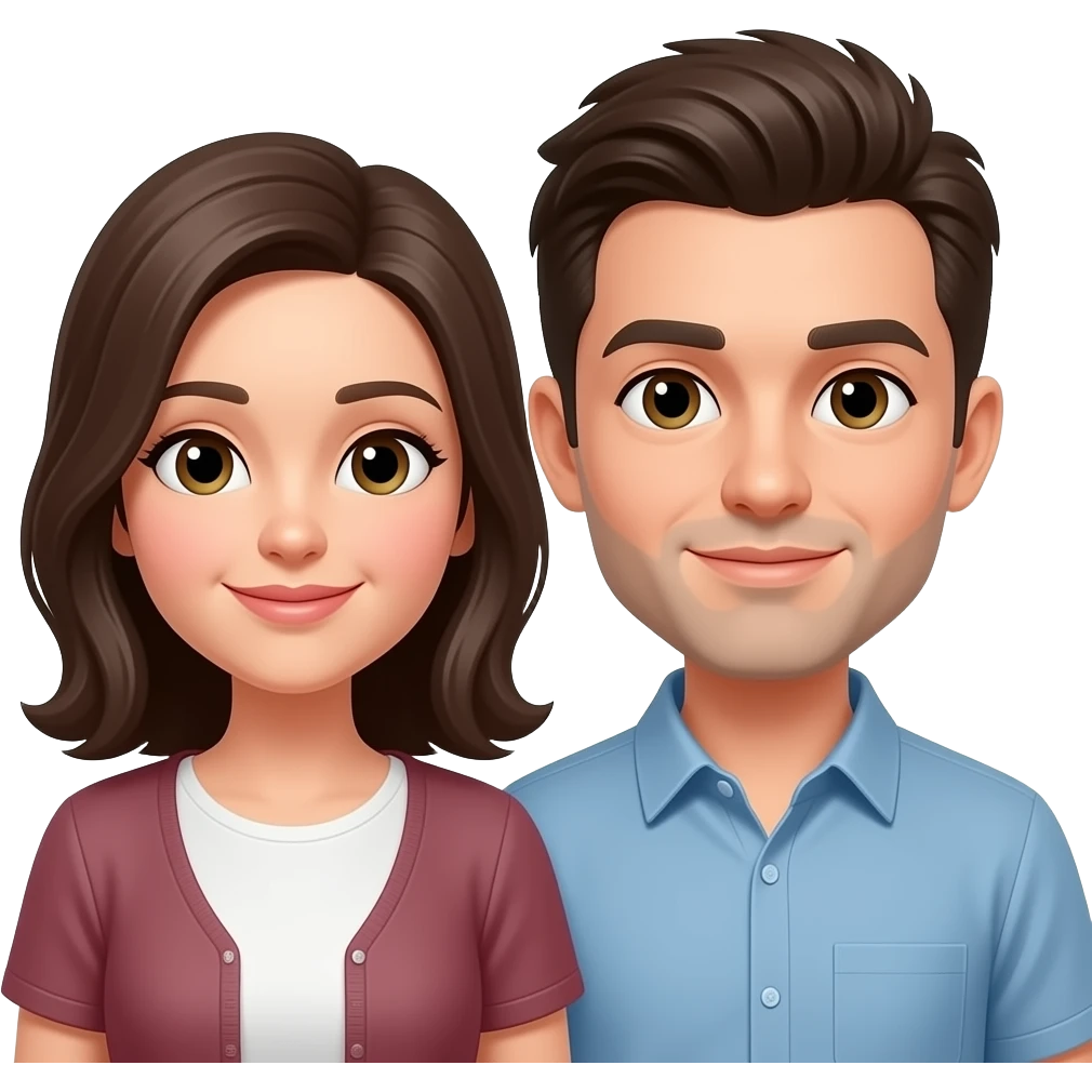 2 Casal emoji