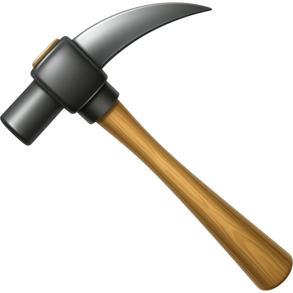 Pickaxe emoji