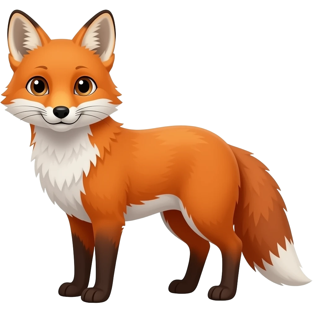 Red fox emoji