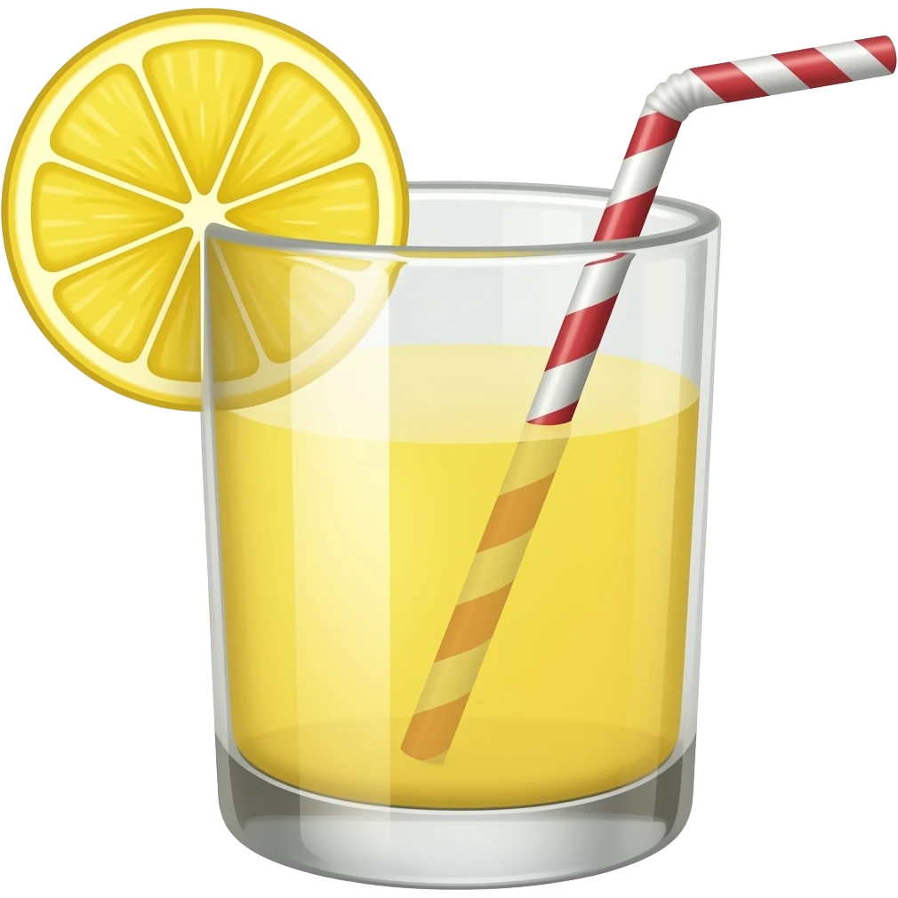 lemonade emoji