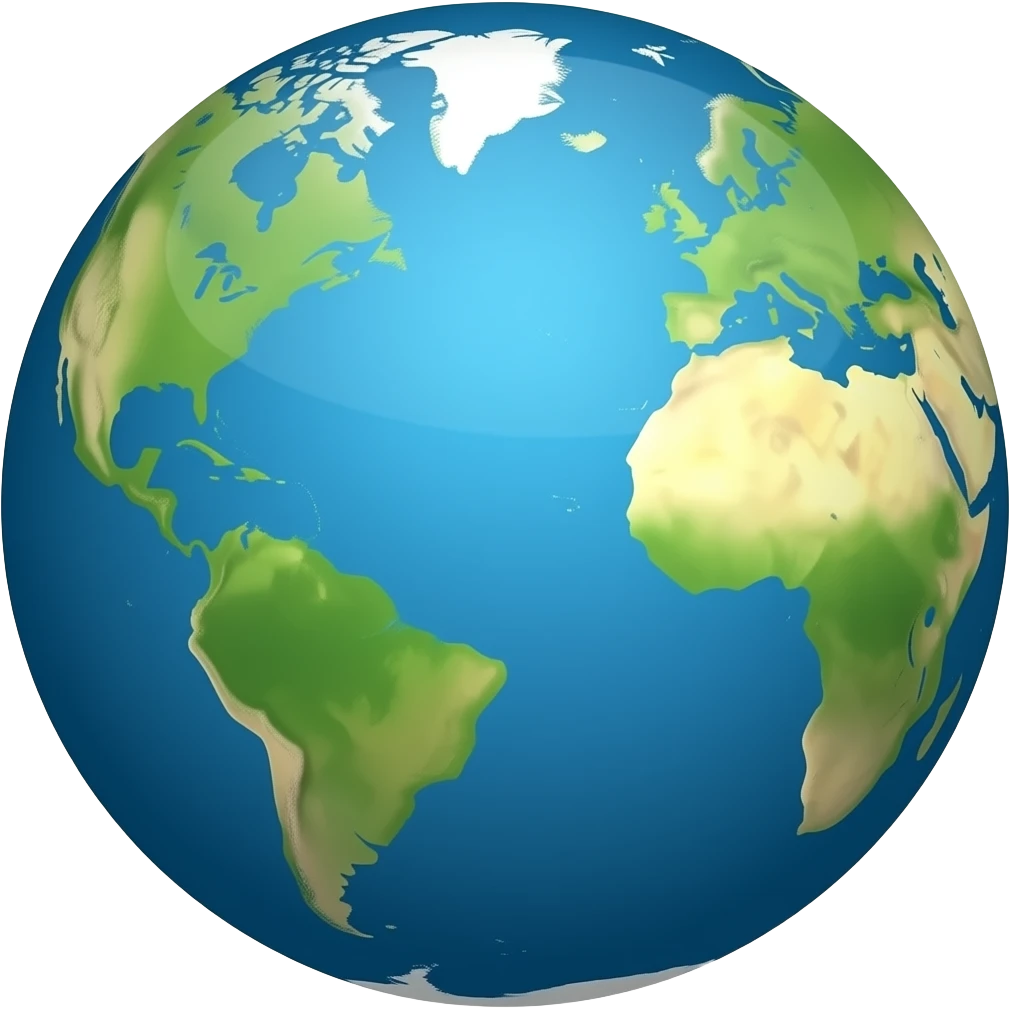 GLOBE TERRESTRE emoji