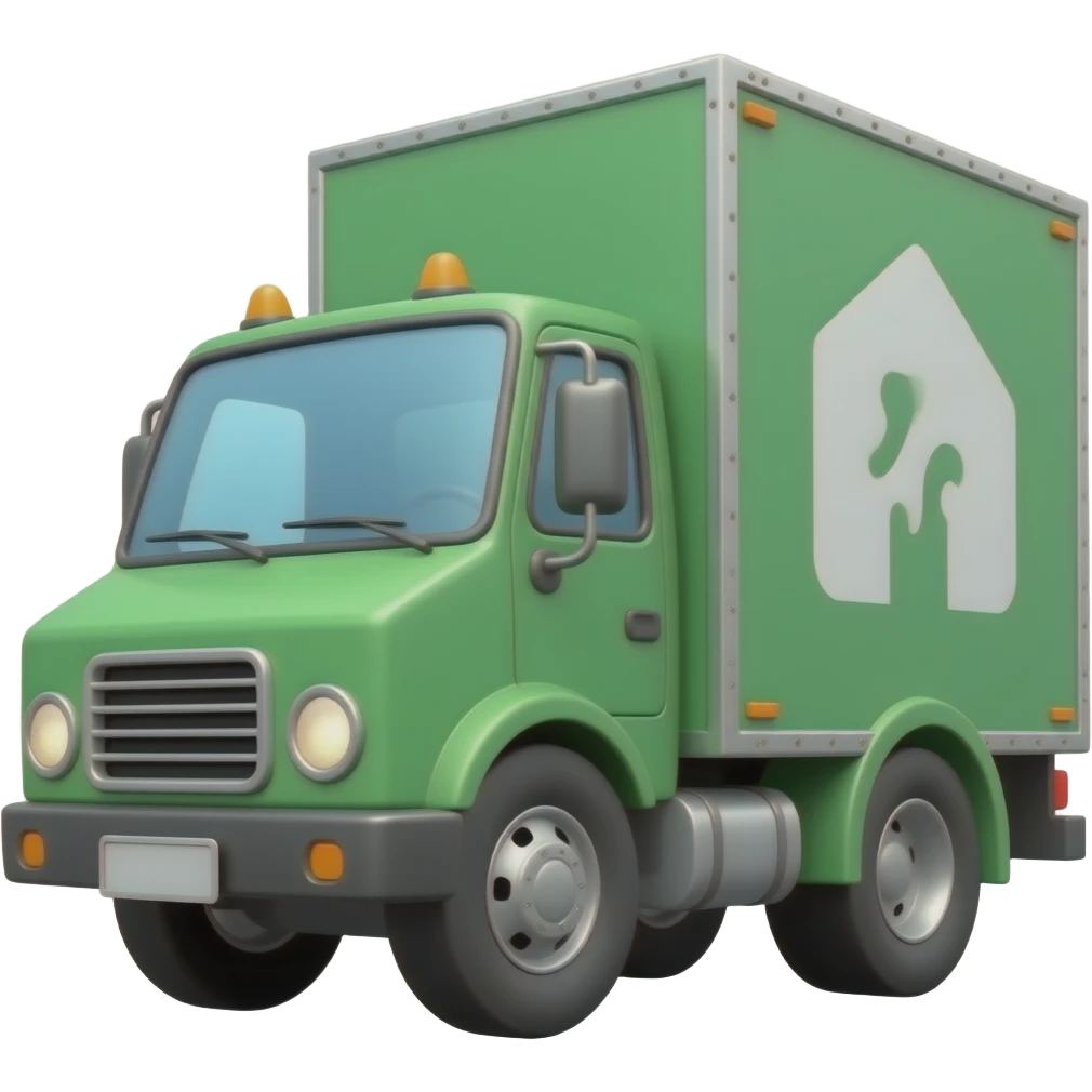 green delivery now emoji