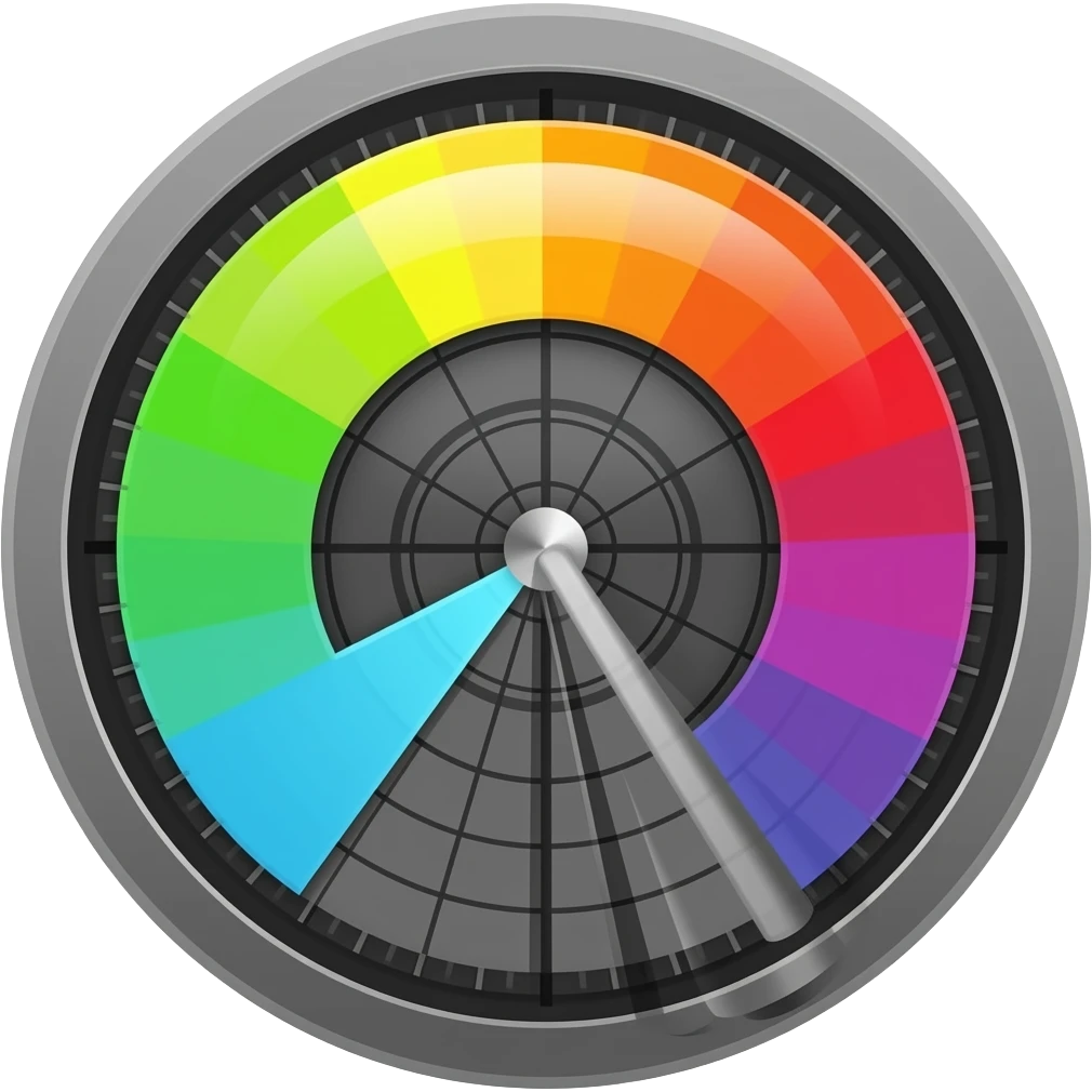Spectrum analyzer emoji