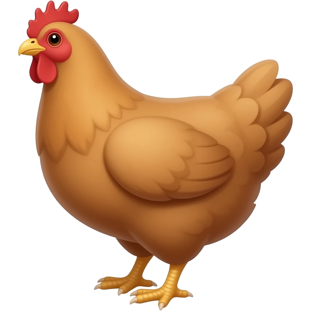 chicken emoji