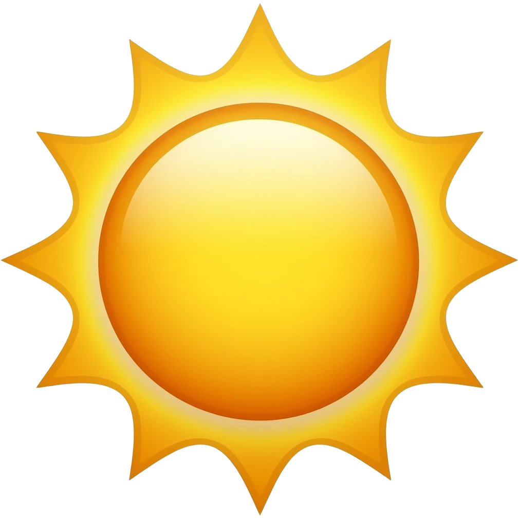 شمس emoji