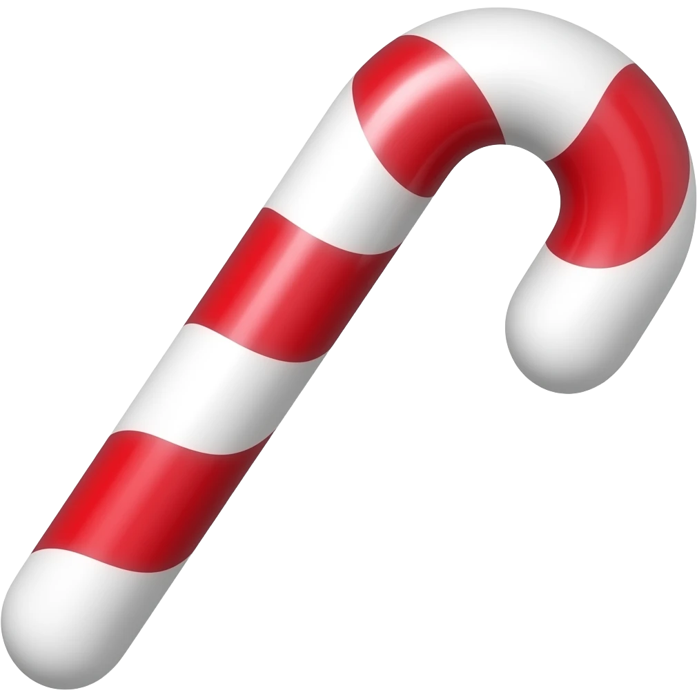Candy cane emoji