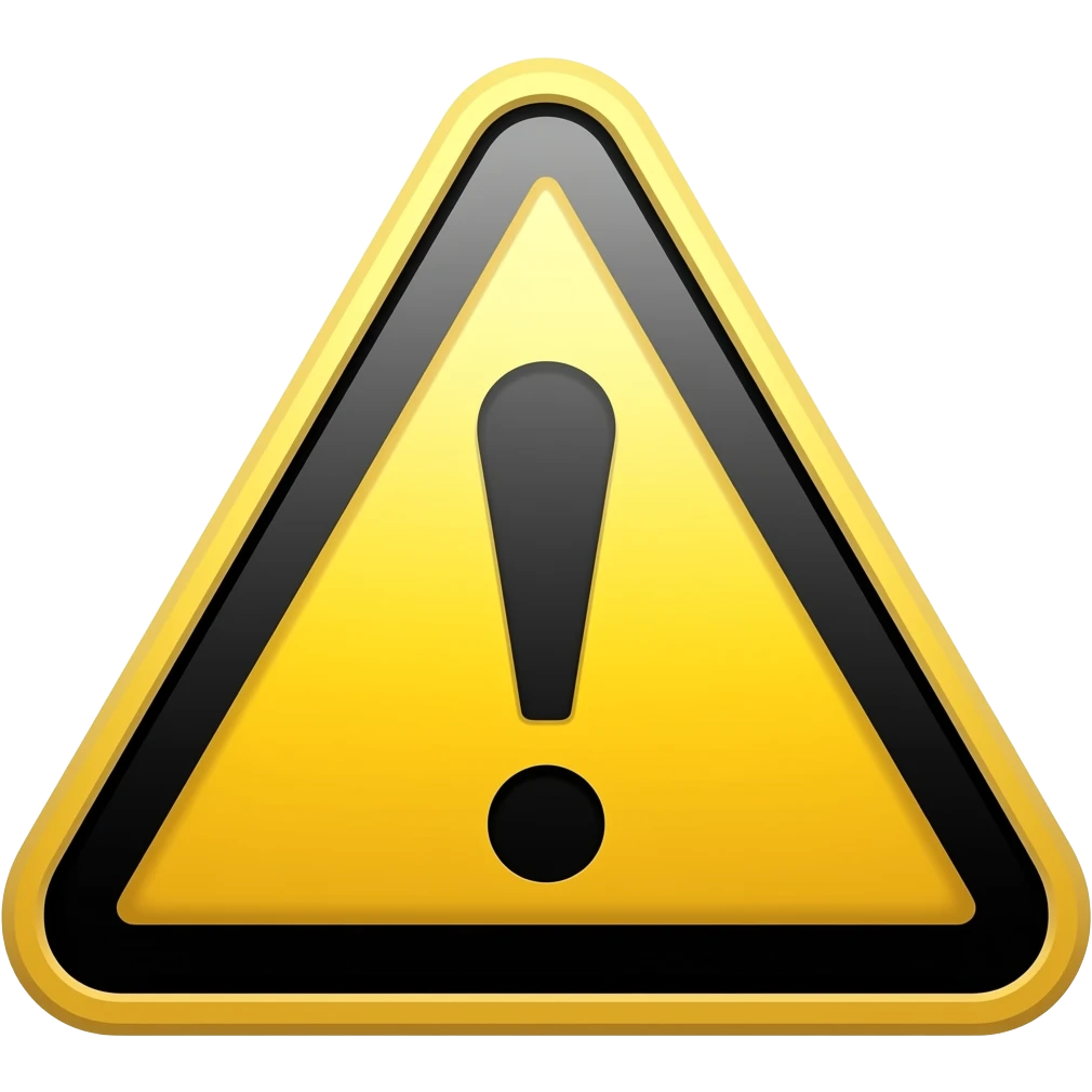 caution emoji