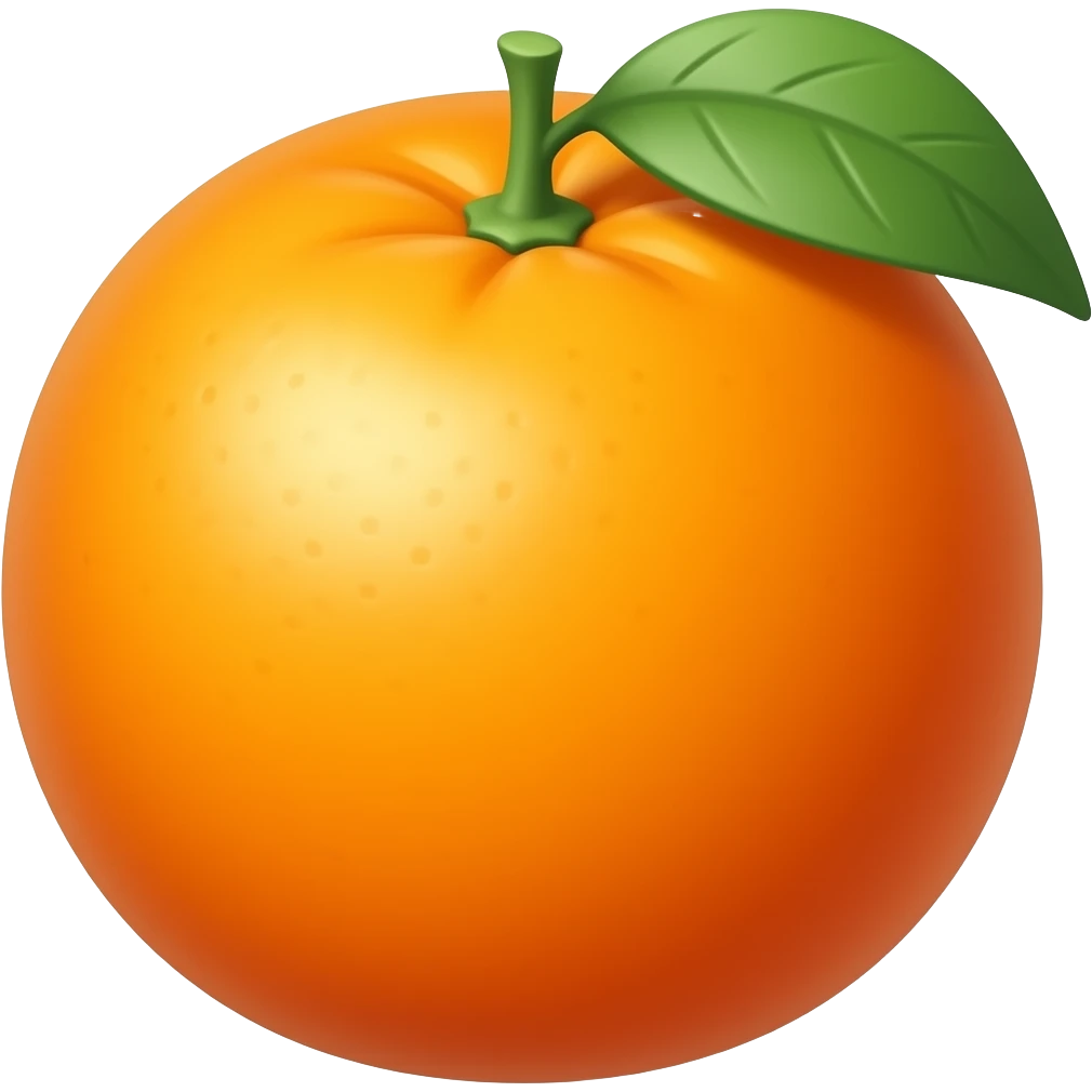 Orange emoji